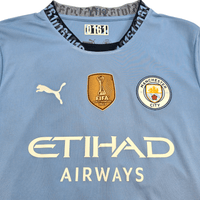 2024/25 Manchester City Home Football Shirt (M) Puma 25 Gvardiol - Football Finery - FF303444