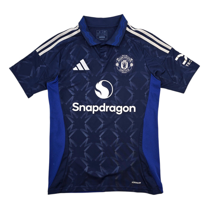 2024/25 Manchester United Away Football Shirt (S) Adidas 4 De Ligt - Football Finery - FF303863