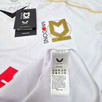 2024/25 MK Dons Home Football Shirt (L) Castore (BNWTs) - Football Finery - FF306493