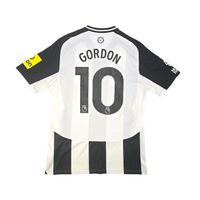 2024/25 Newcastle United Home Football Shirt (M) Adidas 10 Gordon - Football Finery - FF303305
