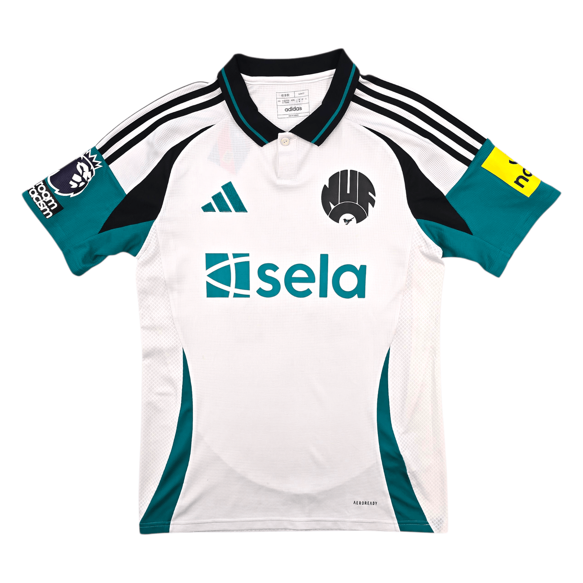 2024/25 Newcastle United Third Football Shirt (M) Adidas 14 Isak - Football Finery - FF303712