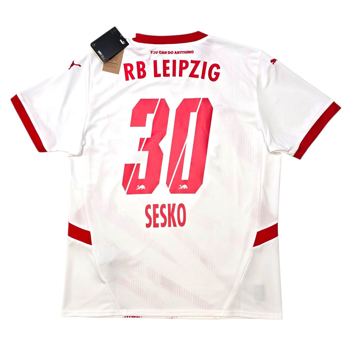 2024/25 RB Leipzig Home Football Shirt (L) Puma 30 Sesko (BNWTs) - Football Finery - FF303626
