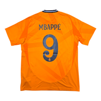 2024/25 Real Madrid Away Football Shirt (L) Adidas 9 Mbappe (BNWTs) - Football Finery - FF304021