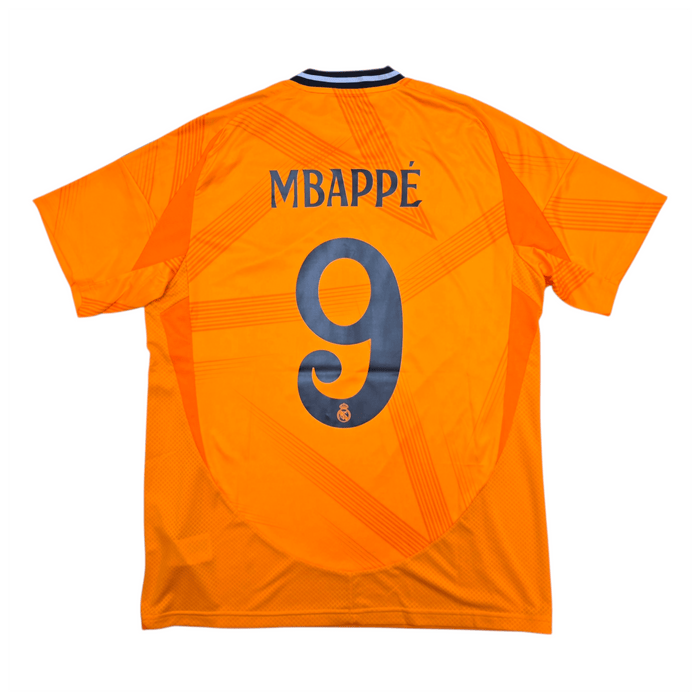 2024/25 Real Madrid Away Football Shirt (L) Adidas 9 Mbappe (BNWTs) - Football Finery - FF304021