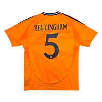 2024/25 Real Madrid Away Football Shirt (XL) Adidas 5 Bellingham (BNWTs) - Football Finery - FF303325