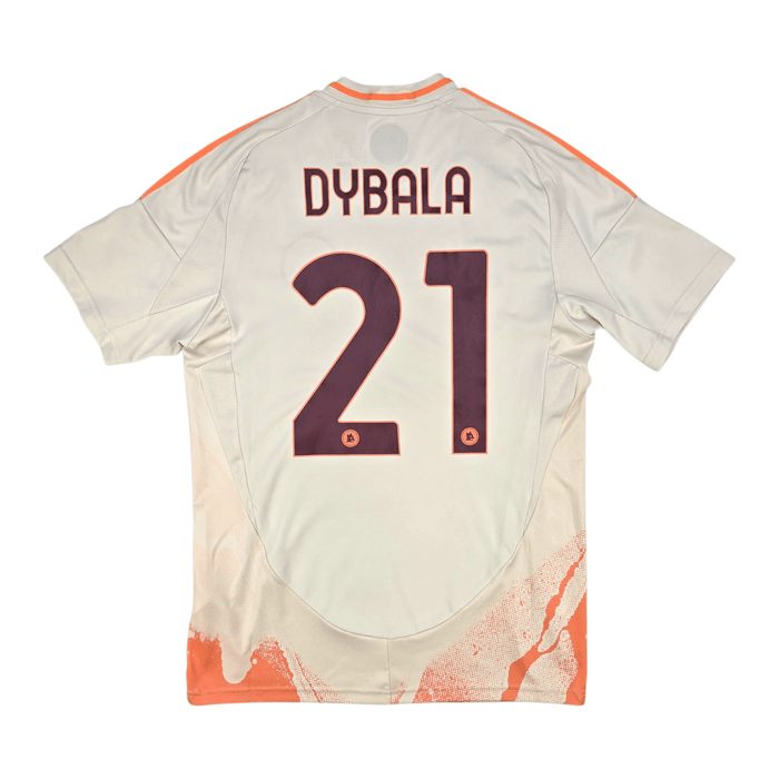 2024/25 Roma Away Football Shirt (M) Adidas 21 Dybala - Football Finery - FF302587