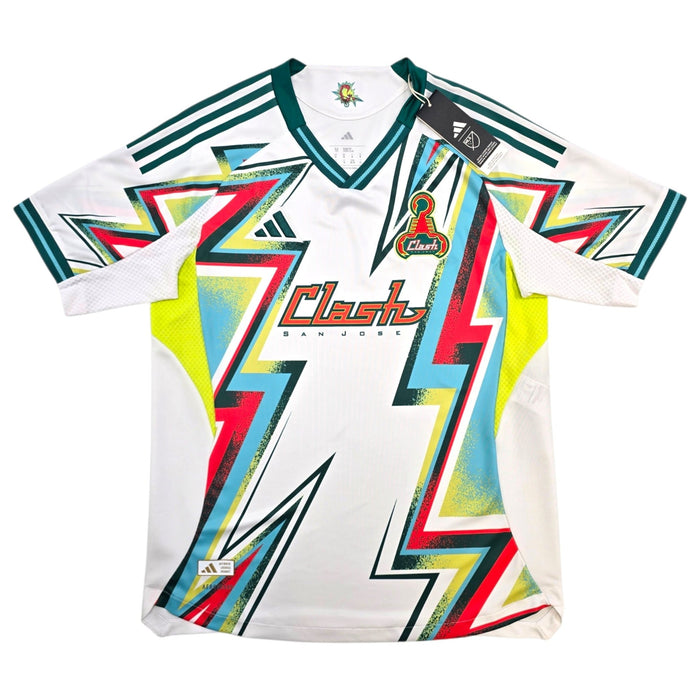 2025 San Jose Earthquakes Third Football Shirt (M) Adidas (BNWTs) - Football Finery - FF307656