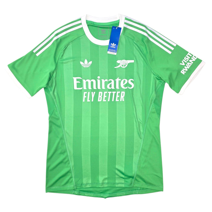 2025/26 Arsenal Goal Keeper Football Shirt (XL) Adidas (BNWTs) - Football Finery - FF306400