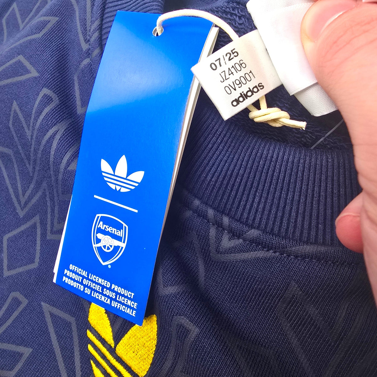 2025/26 Arsenal Training Sweater (S) Adidas (BNWTs) - Football Finery - FF306647