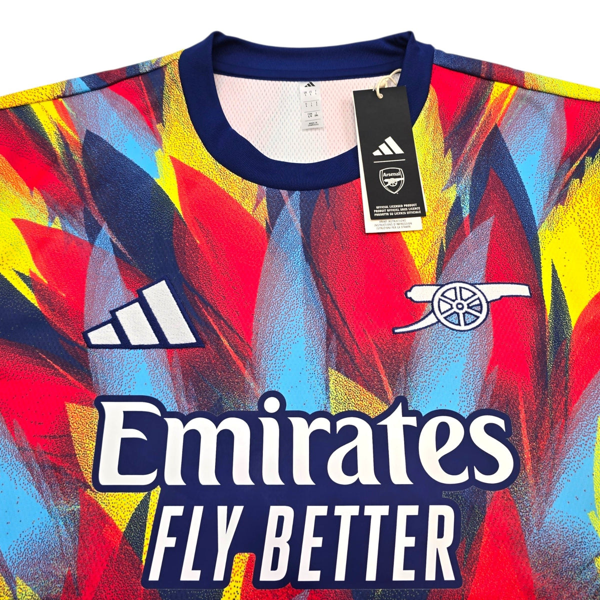 2025/26 Arsenal Training Top (L) Adidas (BNWTs) - Football Finery - FF306402