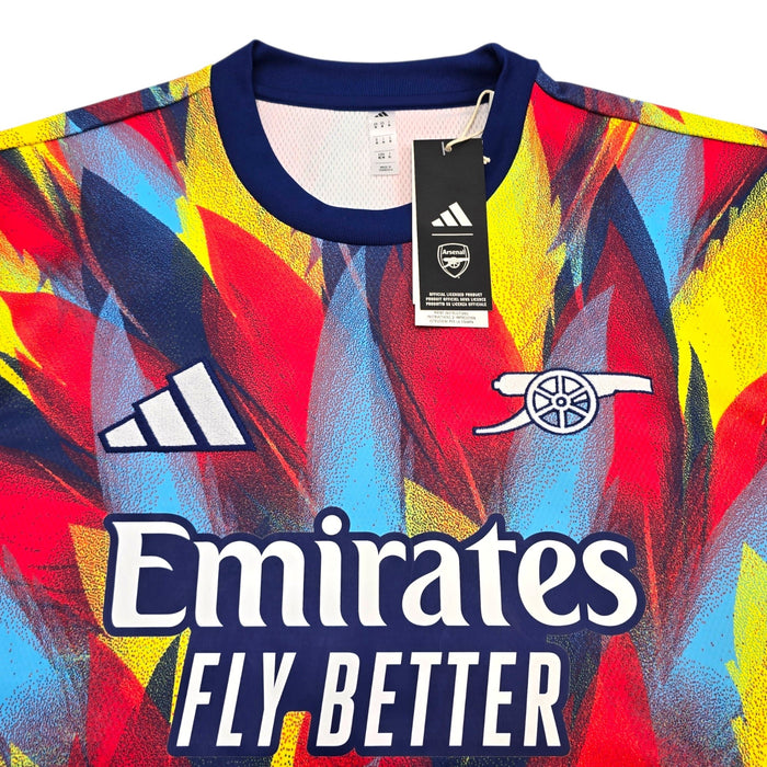 2025/26 Arsenal Training Top (M) Adidas (BNWTs) - Football Finery - FF306409