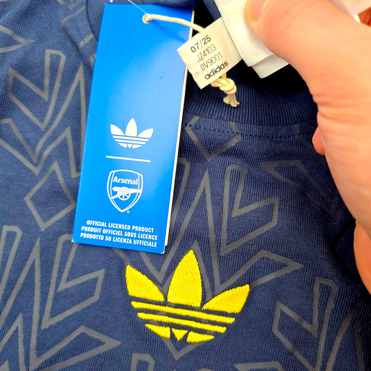 2025/26 Arsenal Training Top (S) Adidas (BNWTs) - Football Finery - FF306408