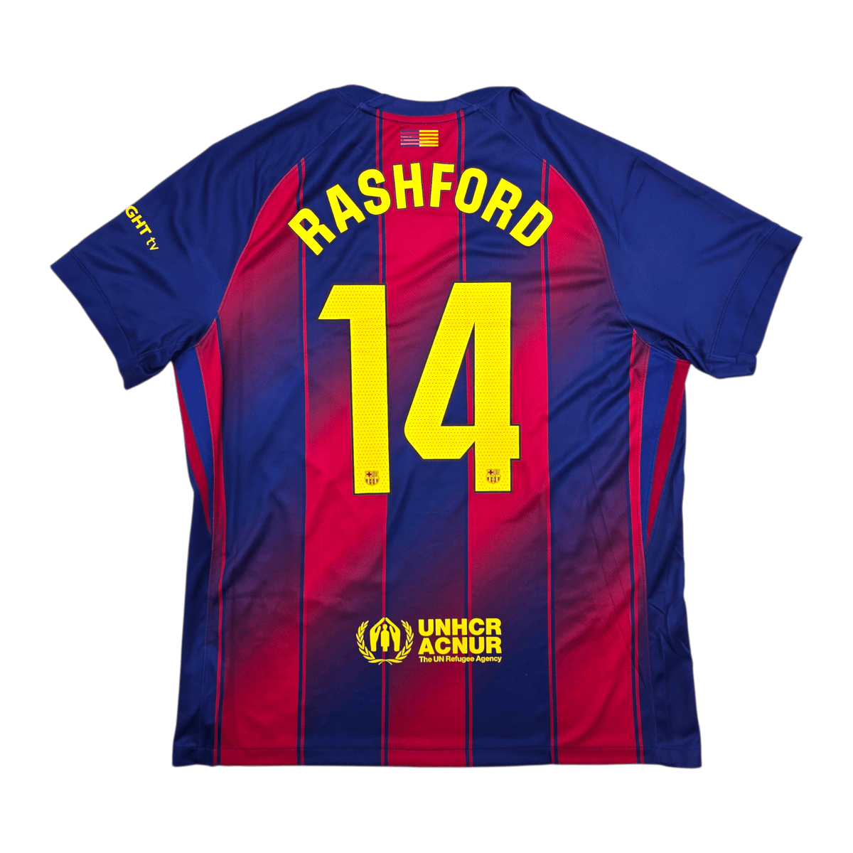 2025/26 Barcelona Home Football Shirt (XL) Nike 14 Rashford (BNWTs) - Football Finery - FF304027