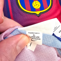 2025/26 Barcelona Home Football Shirt (XL) Nike 14 Rashford (BNWTs) - Football Finery - FF304027