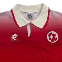 1994/96 Switzerland Home Football Shirt (XL) Lotto