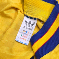 1994/96 Sweden Home Football Shirt (L) Adidas