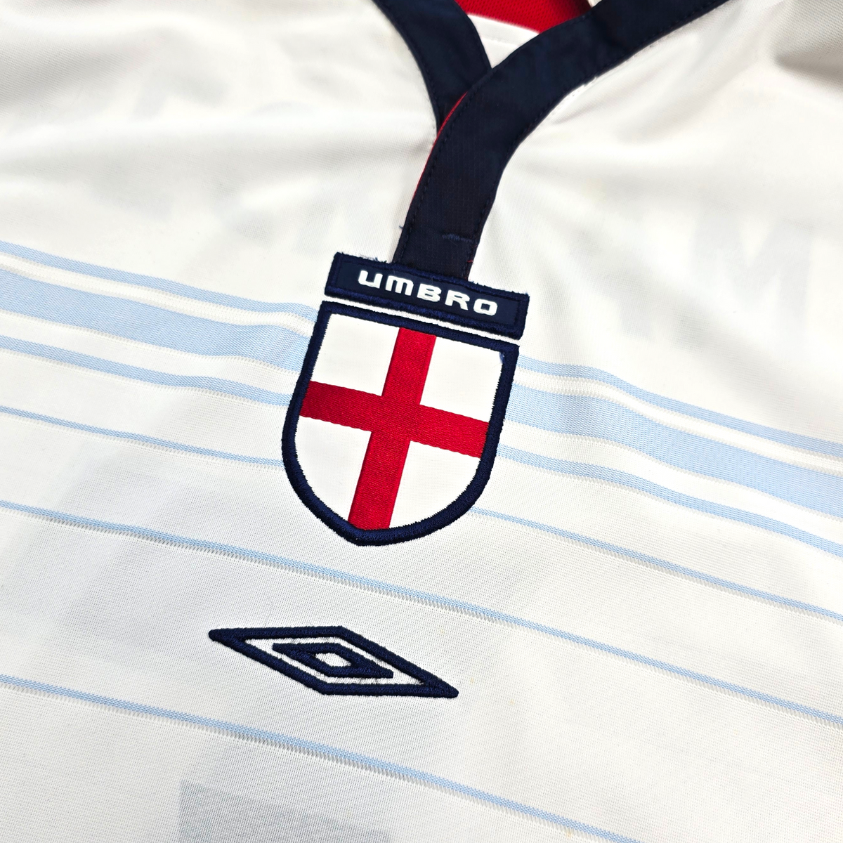 2003/05 England Home Football Shirt (XL) Umbro #7 Beckham