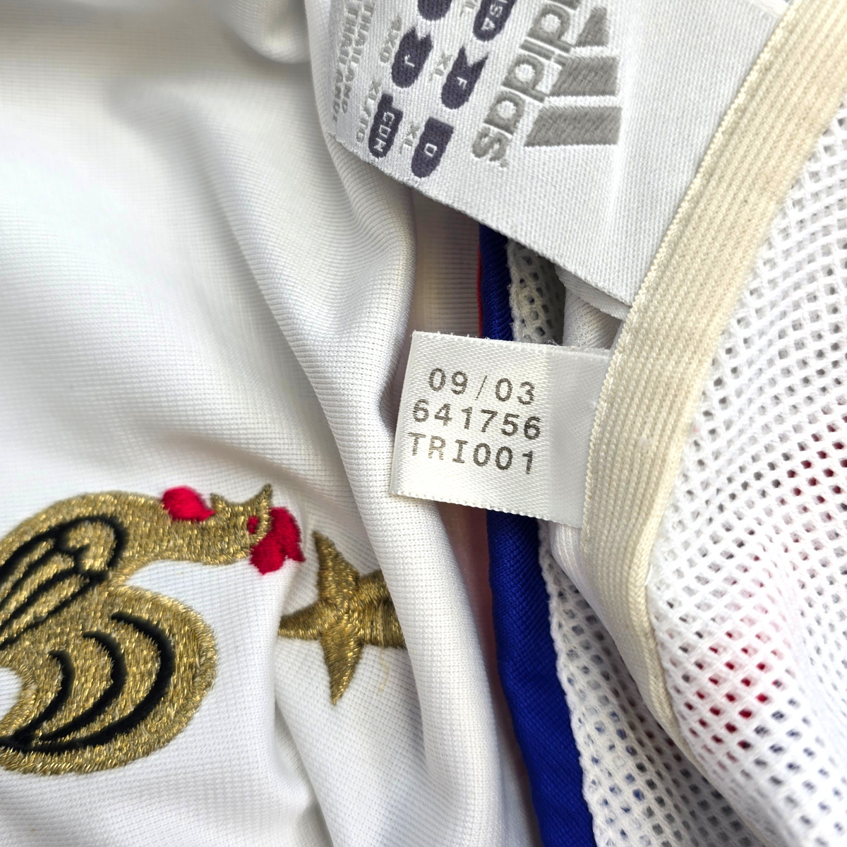 2004/06 France Away Football Shirt (XL) Adidas #10 Zidane