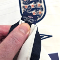 2004/05 England Home Football Shirt (L) Umbro #11 Lampard