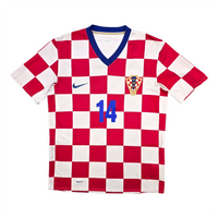 2008/10 Croatia Home Football Shirt (M) Nike #14 Modric