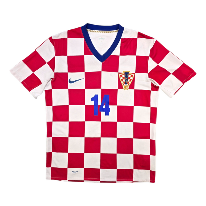 2008/10 Croatia Home Football Shirt (M) Nike #14 Modric