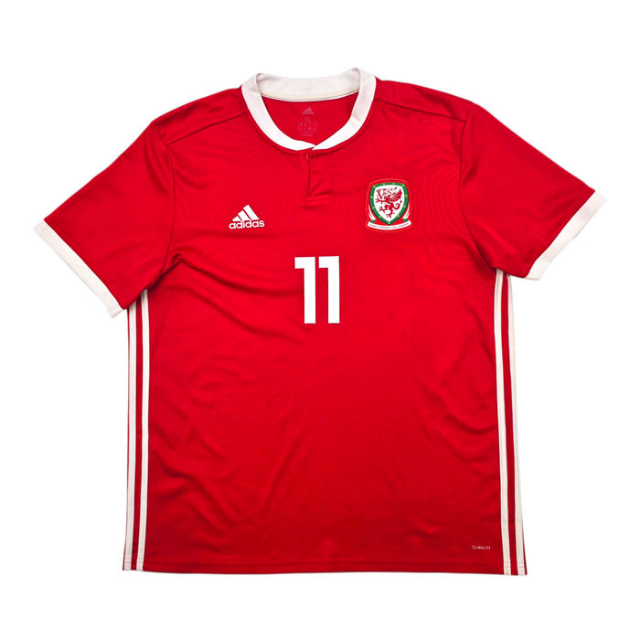 2018/19 Wales Home Football Shirt (XL) Adidas #11 Bale