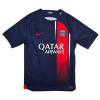 2023/24 PSG Home Football Shirt (S) Nike #17 Vitinha