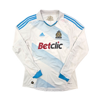 2011/12 Olympique Marseille Home Football Shirt (L) Adidas #10 Gignac