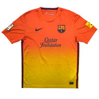 2012/13 Barcelona Away Football Shirt (M) Nike #4 Fabregas