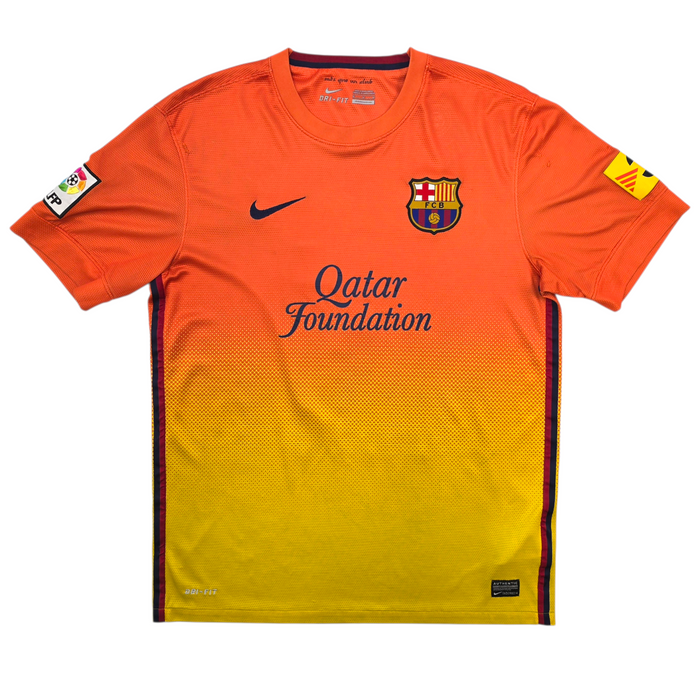 2012/13 Barcelona Away Football Shirt (M) Nike #4 Fabregas