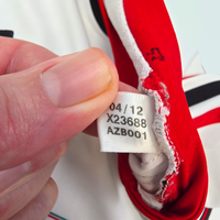 2012/13 AC Milan Away Football Shirt (M) Adidas #92 El Shaarawy