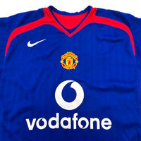 2005/06 Manchester United Away Football Shirt (L) Nike #7 Ronaldo