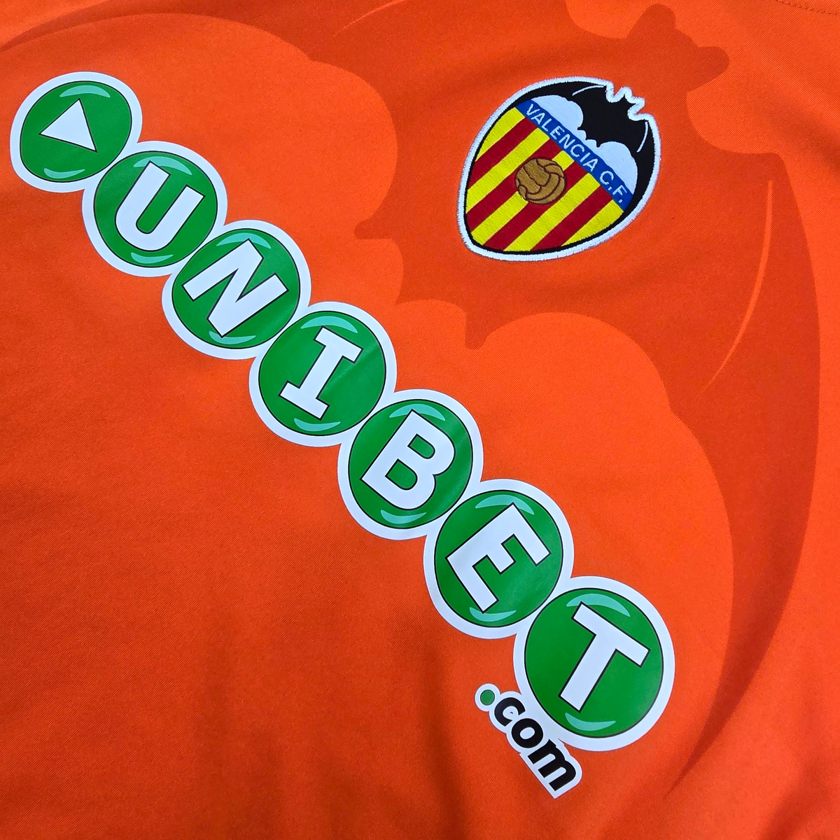 2010/11 Valencia Away Football Shirt (L) Kappa #10 Mata