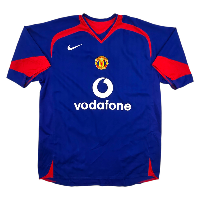 2005/06 Manchester United Away Football Shirt (L) Nike #7 Ronaldo