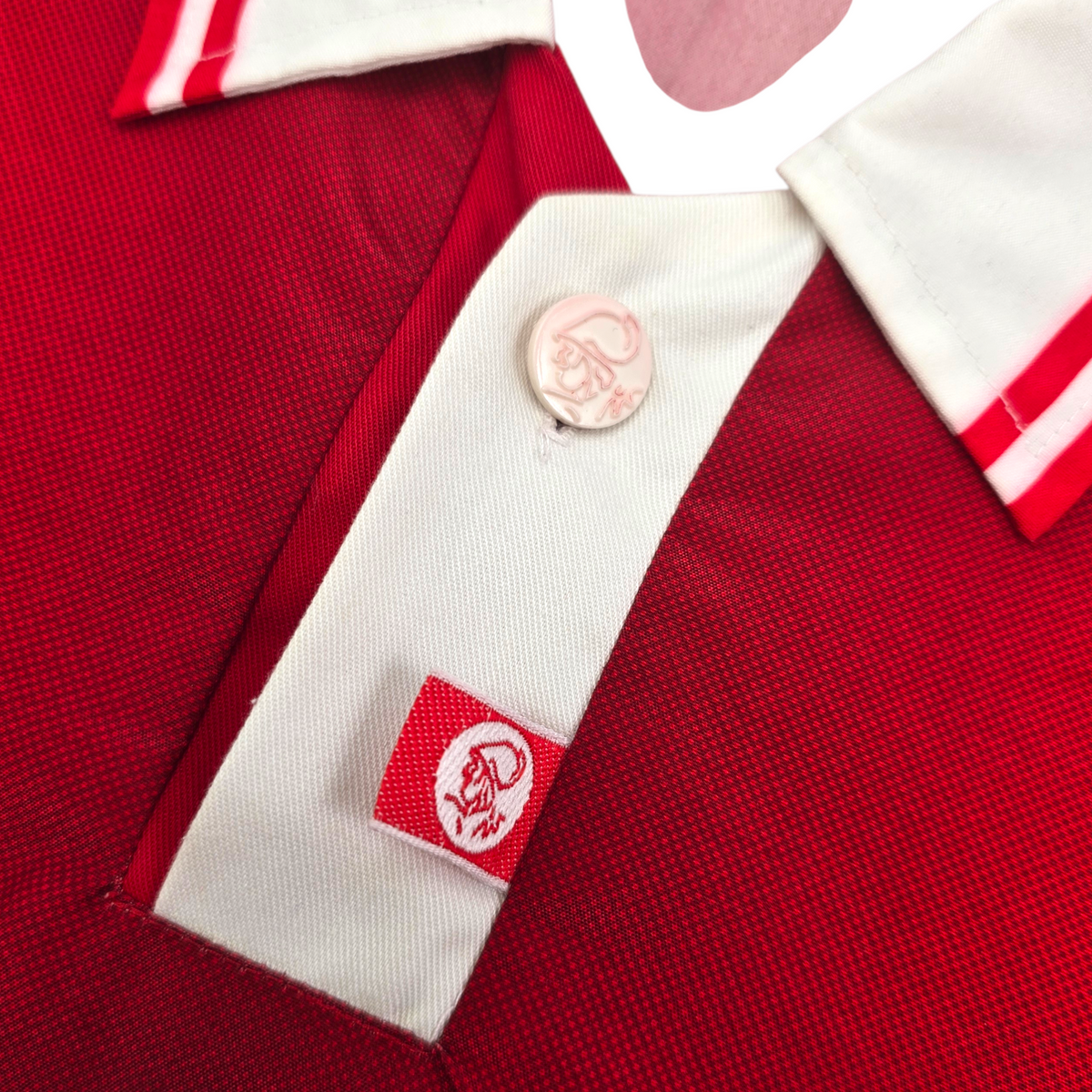 1997/98 Ajax Home Football Shirt (XL) Umbro #4 F.De Boer