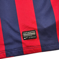 2013/14 Barcelona Home Football Shirt (M) Nike #11 Neymar Jr