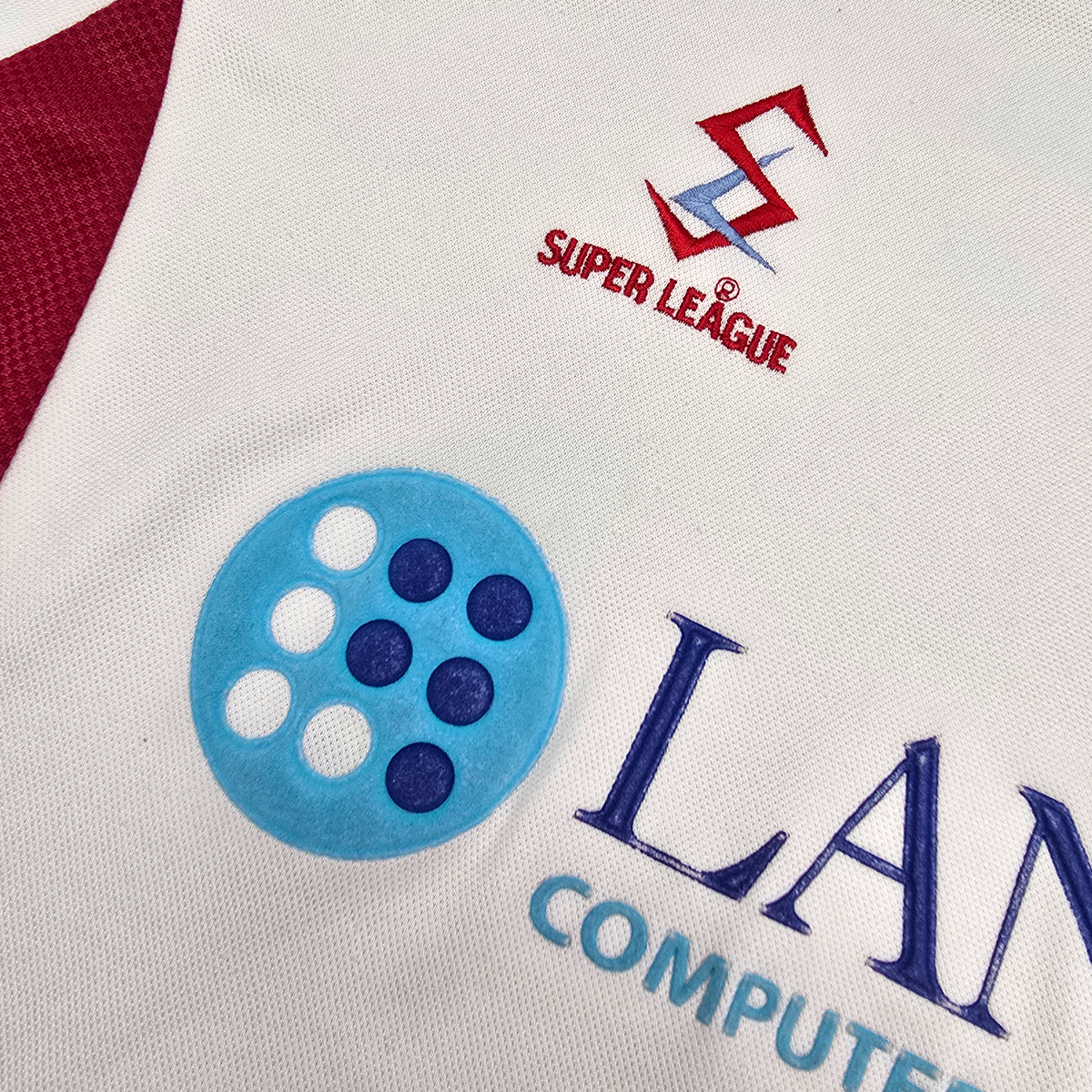 2001/02 Burnley Away Football Shirt (S) Super League