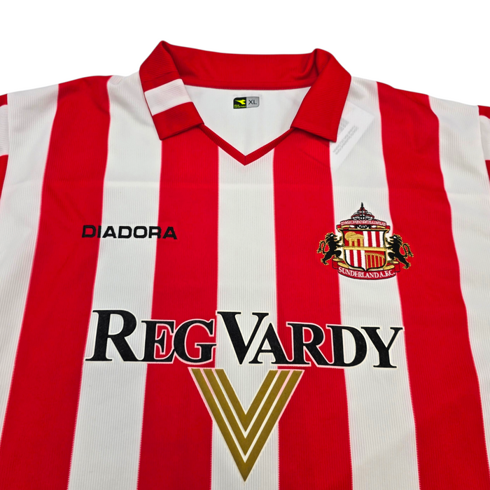2004/05 Sunderland Home Football Shirt (XL) Diadora