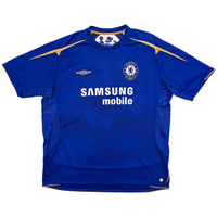 2005/06 Chelsea Home Football Shirt (3XL) Umbro #26 Terry (Centenary)
