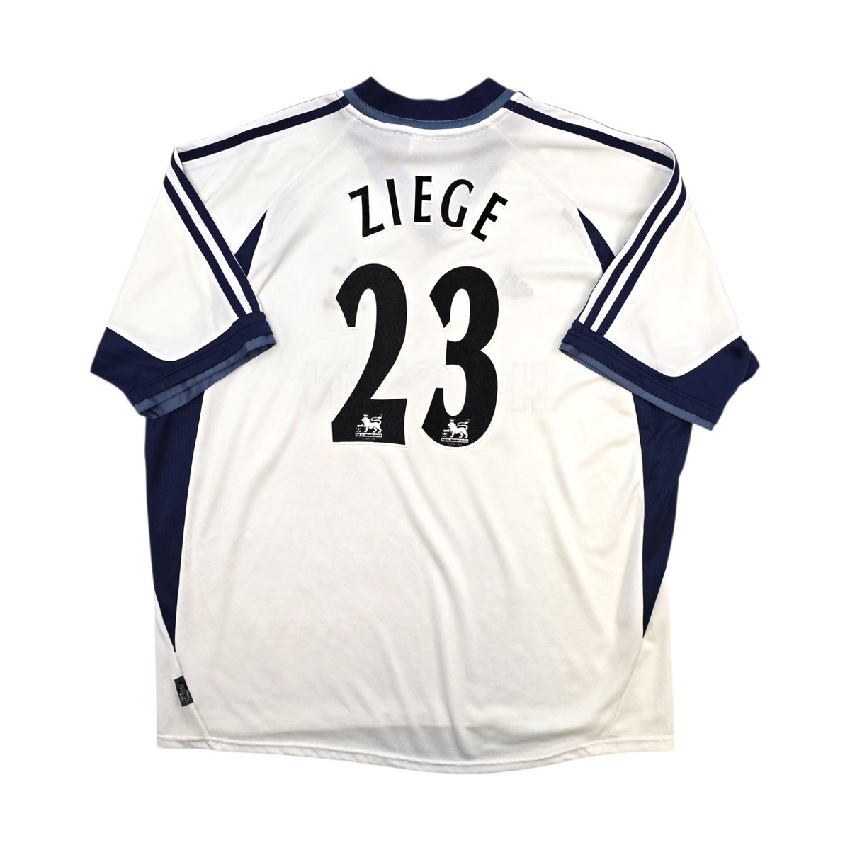 2001/02 Tottenham Hotspur Home Football Shirt (2XL) Adidas #23 Ziege