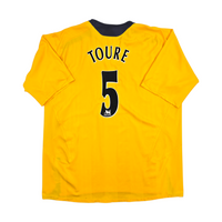 2005/06 Arsenal Away Football Shirt (3XL) Nike #5 Toure