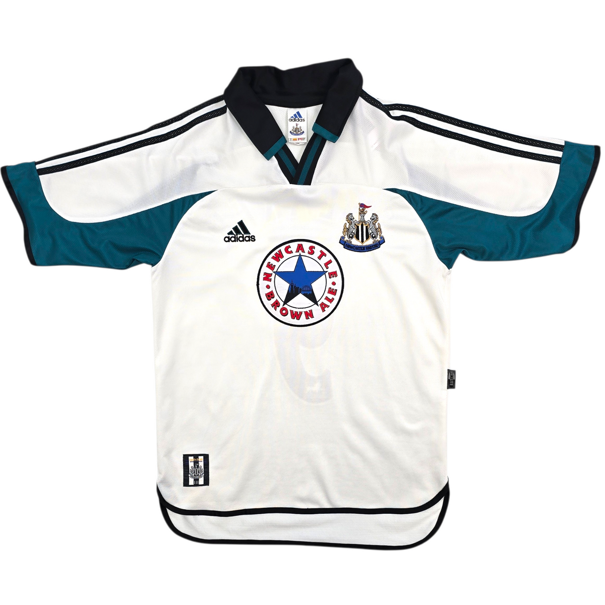 1999/00 Newcastle United Away Football Shirt (S) Adidas #9 Shearer