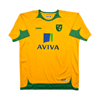 2008/10 Norwich City Home Football Shirt (L) Xara
