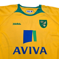2008/10 Norwich City Home Football Shirt (L) Xara