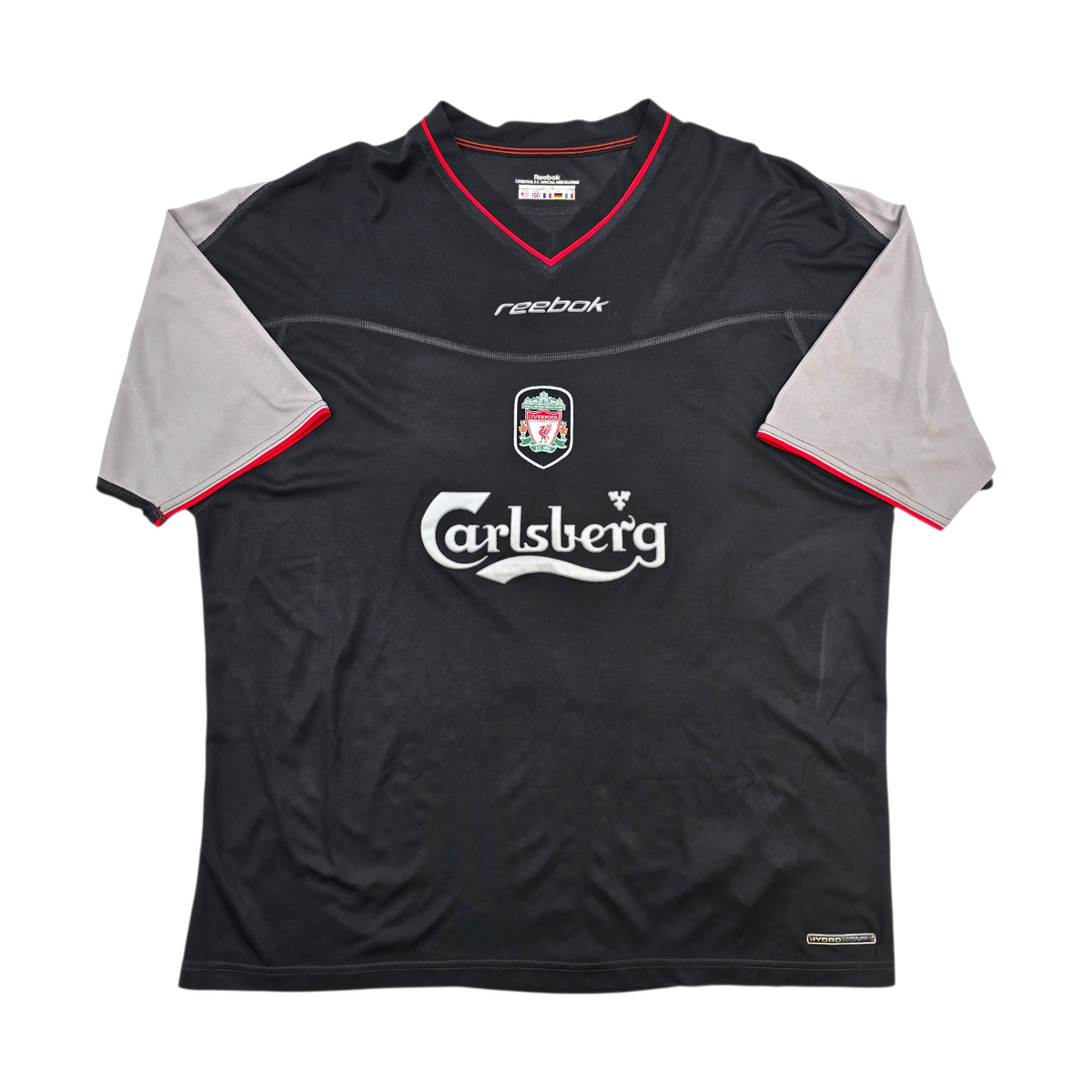 2002/04 Liverpool Away Football Shirt (XL) Reebok #17 Gerrard