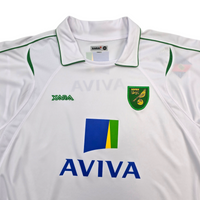 2009/11 Norwich City Away Football Shirt (L) Xara