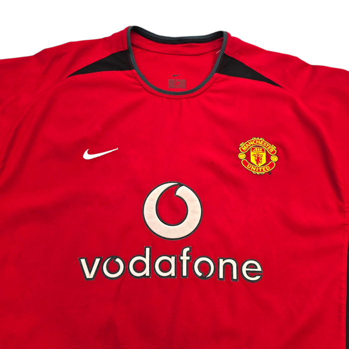 2002/04 Manchester United Home Football Shirt (XL) Umbro