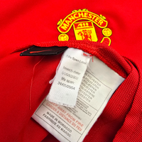 2002/04 Manchester United Home Football Shirt (XL) Umbro