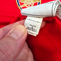 2008/10 Arsenal Home Football Shirt (XL) Nike