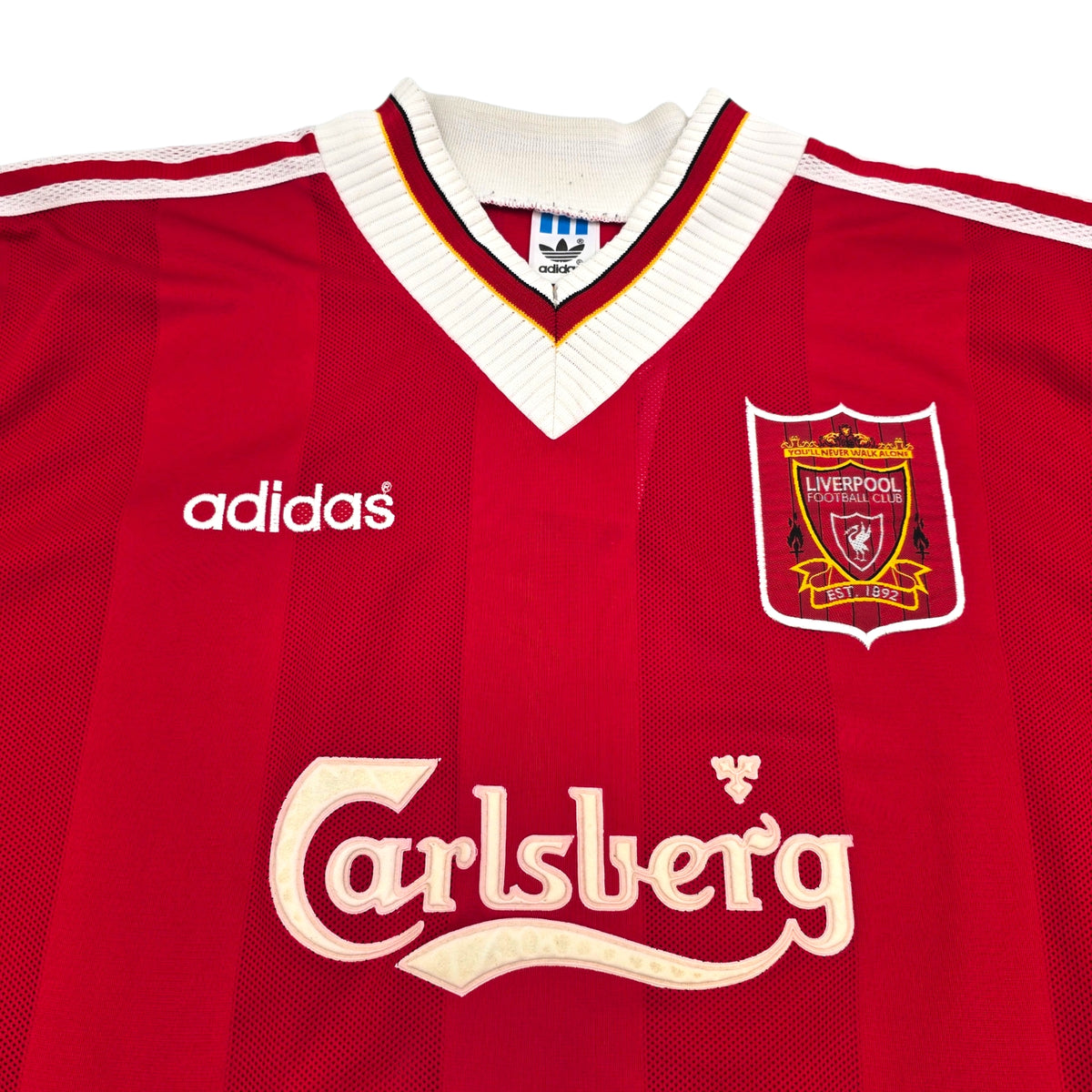 1995/96 Liverpool Home Football Shirt (2XL) Adidas